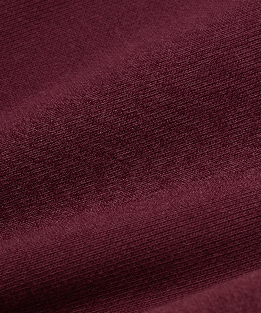 BROWNBREATH Tag Dirty Wide Sweat Pants - Burgundy