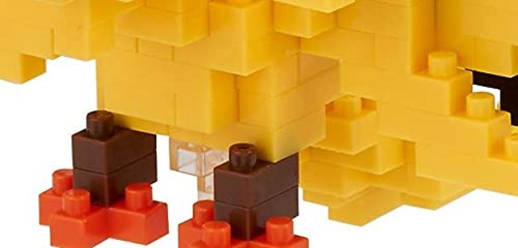 nanoblock Pokemon Zapdos Building Kit, 210 Pieces, NBPM_046