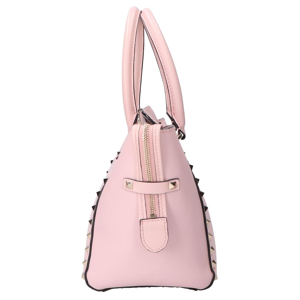 Valentino Garavani IW0B0540BOL Rock Studs 2WAY Handbag pinkUsed