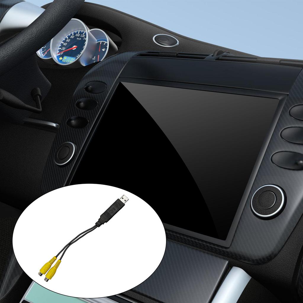 Vehicle USB Video Output Device Transmits brittle Content From Mobile Receiver To Rear Screen