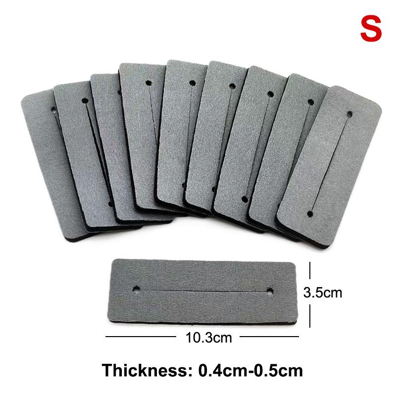 

20 шт. Салонные хлопковые подушечки для химической завивки / термоизоляции, резиновые заплатки, для создания локонов, волн, гофре, высокотемпературные аксессуары, инструменты для укладки