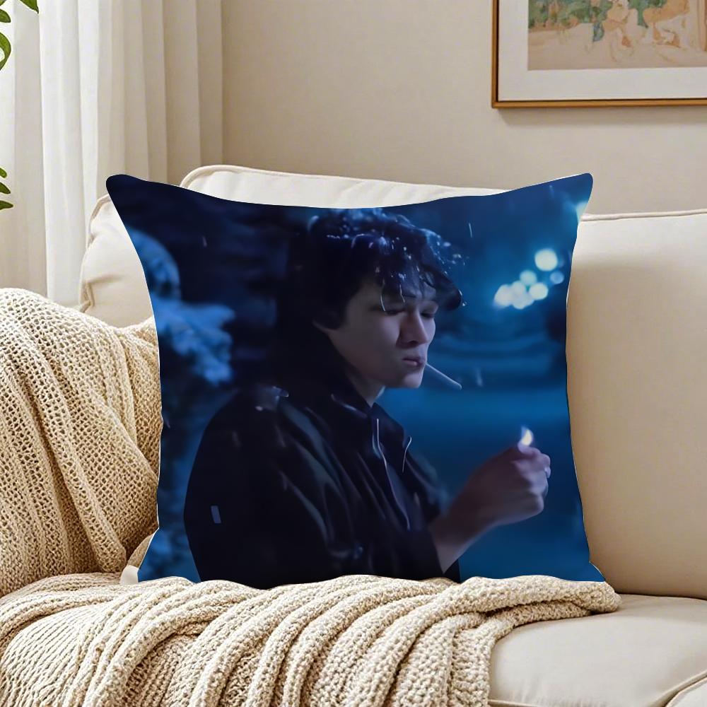 musician revolutionary VViktor TTsoi Cushion Cover Pillowcase Antidustmite living Room Sofa Decor Cushion Room
