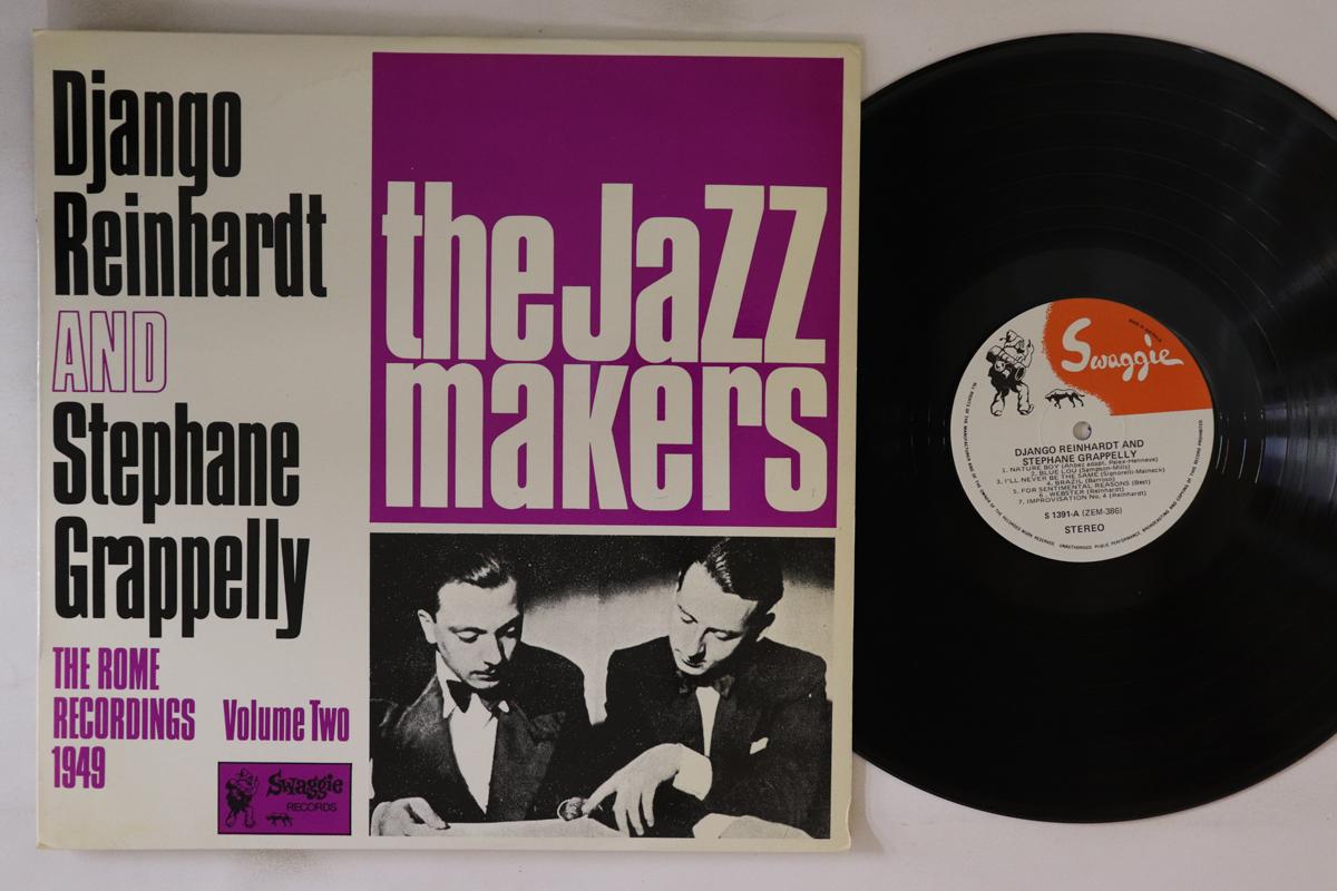 

LP Record DJANGO REINHARDT, STEPHANE GRAPPELL - Rome Recordings 1949 (Volume Two) S1391 SWAGGIE RECORDS 1980 Australia Jazz Used