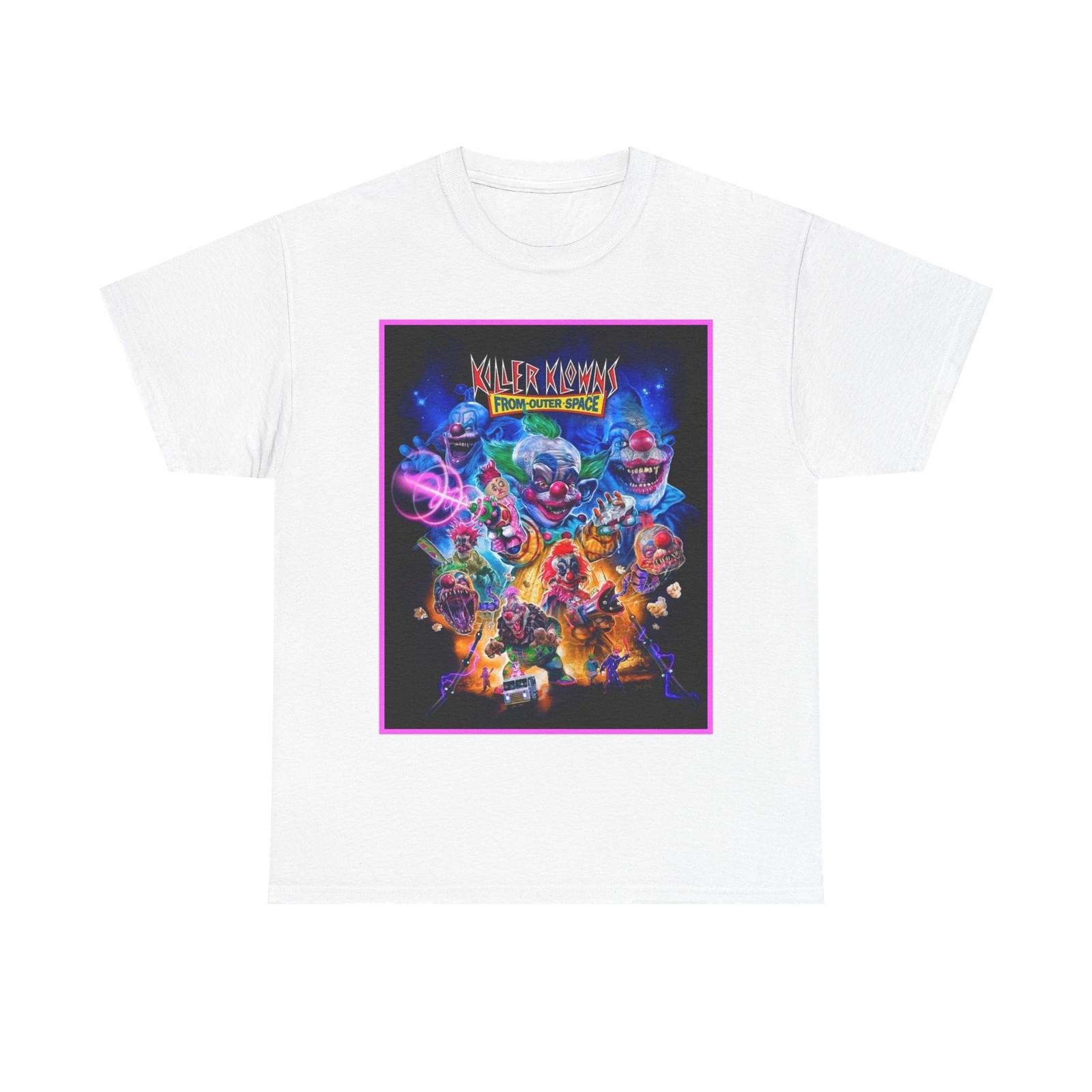 Killer Klowns From Outer Space Unisex Heavy Cotton Tee S разноцветный