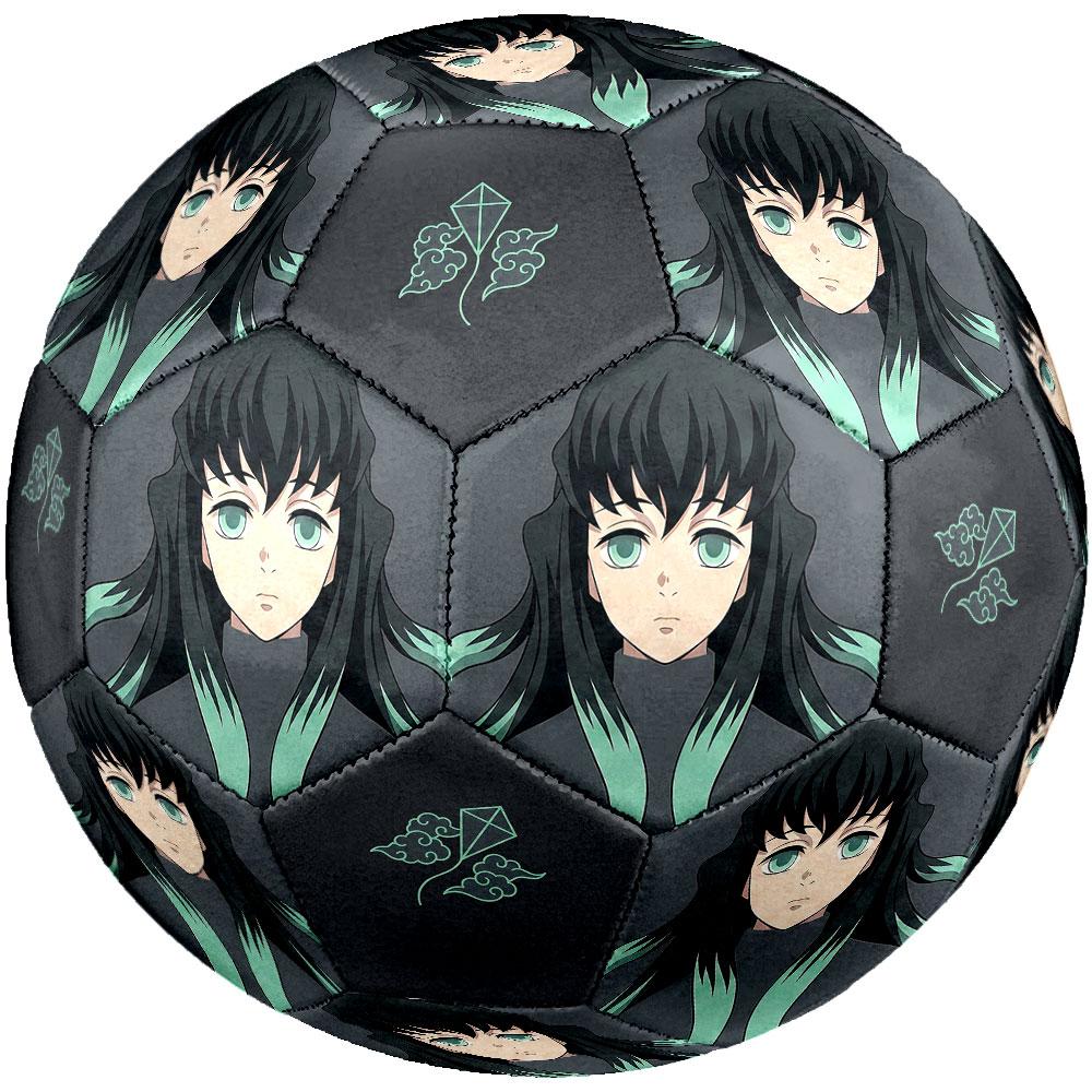 1pc Demon Slayer Kimetsu no Yaiba Soccer Ball Size 5 Indoor Soccer Ball Fashion Colorful Backyard Game - Great For Sports Fans Gift HE19