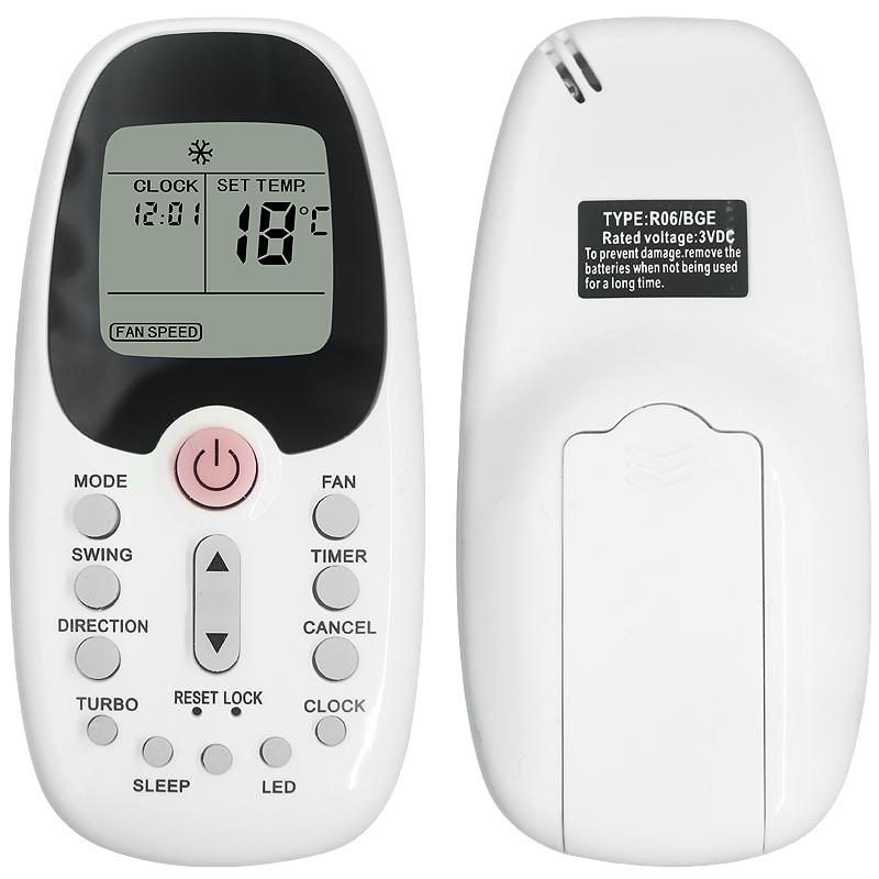 Yaobiantian R06/BGE Air Conditioner Remote Control Is Compatible With Midea R06/BG, R06/BGCE, and Tornado Sigma SI-AC-TN2