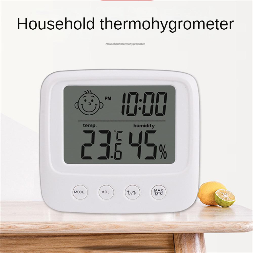 Digital Temperature Humidity Meter Backlight Home Indoor Electronic Hygrometer Thermometer Weather Station Baby Room