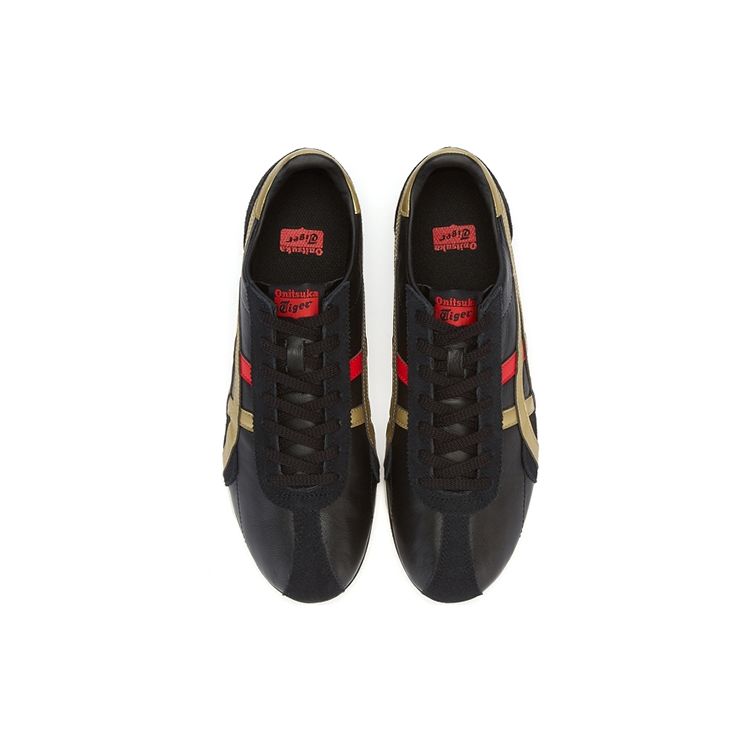 Onitsuka Tiger Unisex Runspark Black Gold Red 1183B480-001