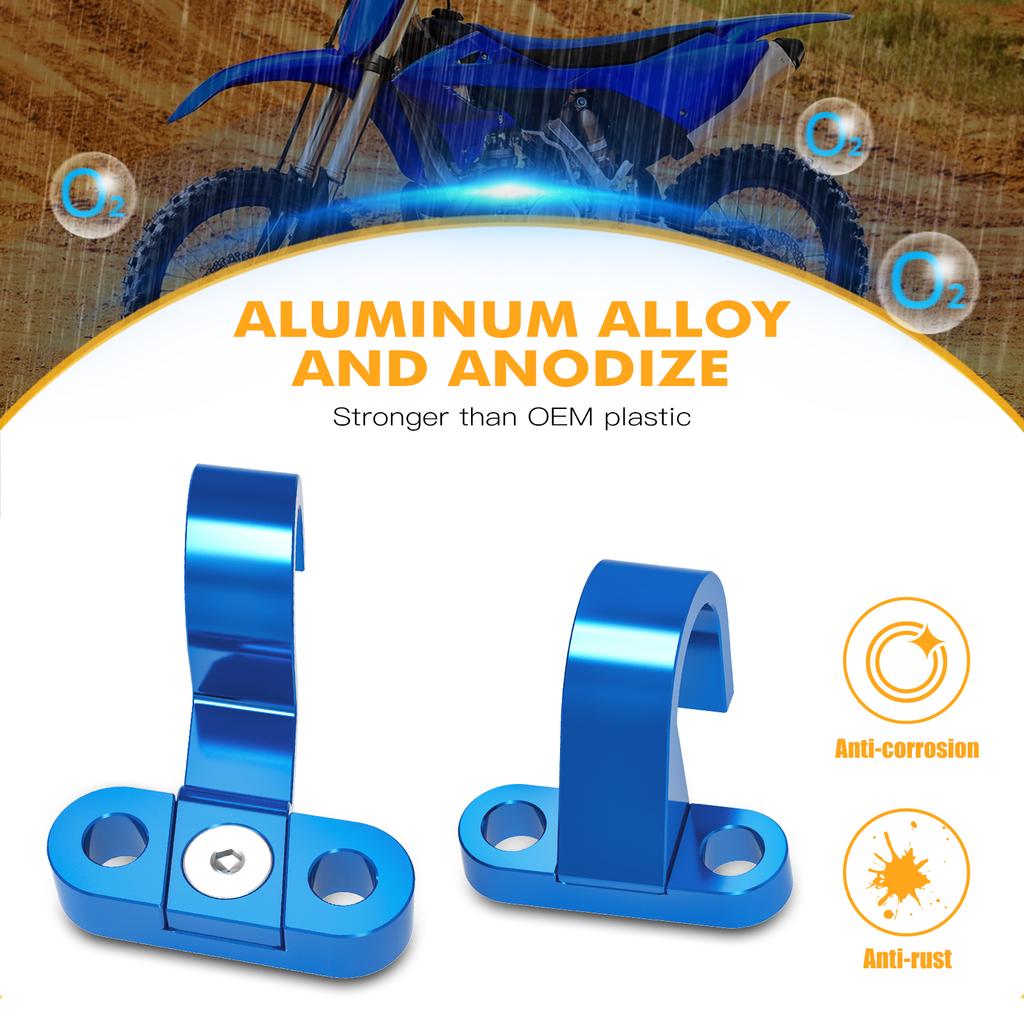 NICECNC For Yamaha YZ125 YZ 250 250F 2006-2022 YZ 250 450 X FX Rear Brake Line Hose Clamp Holder WR250F WR450F 2006-2021 2020