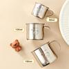 304 Stainless Steel Tea Milk Cup with Handle Children's Cup New Baby Milk Cup