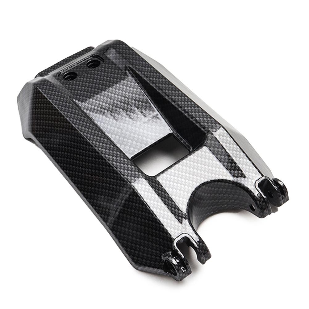 Electric Motorcycle Battery Cover Guard for SurRon Front Mount Constructed from ABS with Carbon Texture for Long Lasting Use