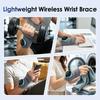 EMS Electric Cordless Hand Wrist Massager 10 Modes Vibration Massage Wrist Guard Band Carpal Tunnel Brace Belt