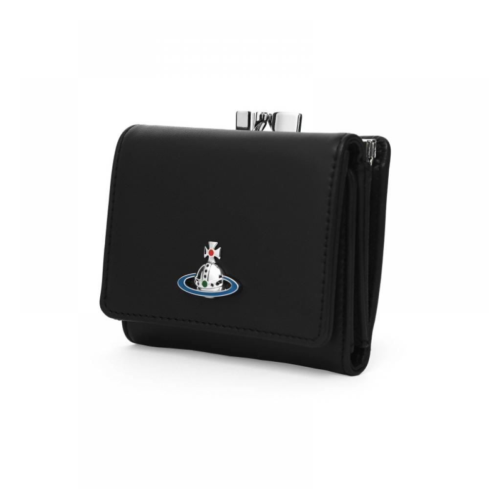 Vivienne Westwood 5115002kw L001l N403 Nappa Small Frame Bifold Wallet