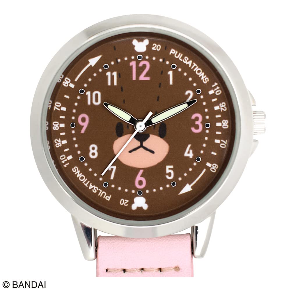 The School Carabiner Jackie Pink Bears' Watch, Face, [ST-TSK0002]