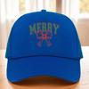 Christmas 11-Pattern Mesh Cap with Hot Stamped Logo - Sunshade Trucker Hat