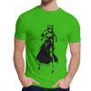 Overlord Lupusregina Beta Anime T-Shirt Lässig O-Ausschnitt 100% Baumwolle Große Größen T-Shirt