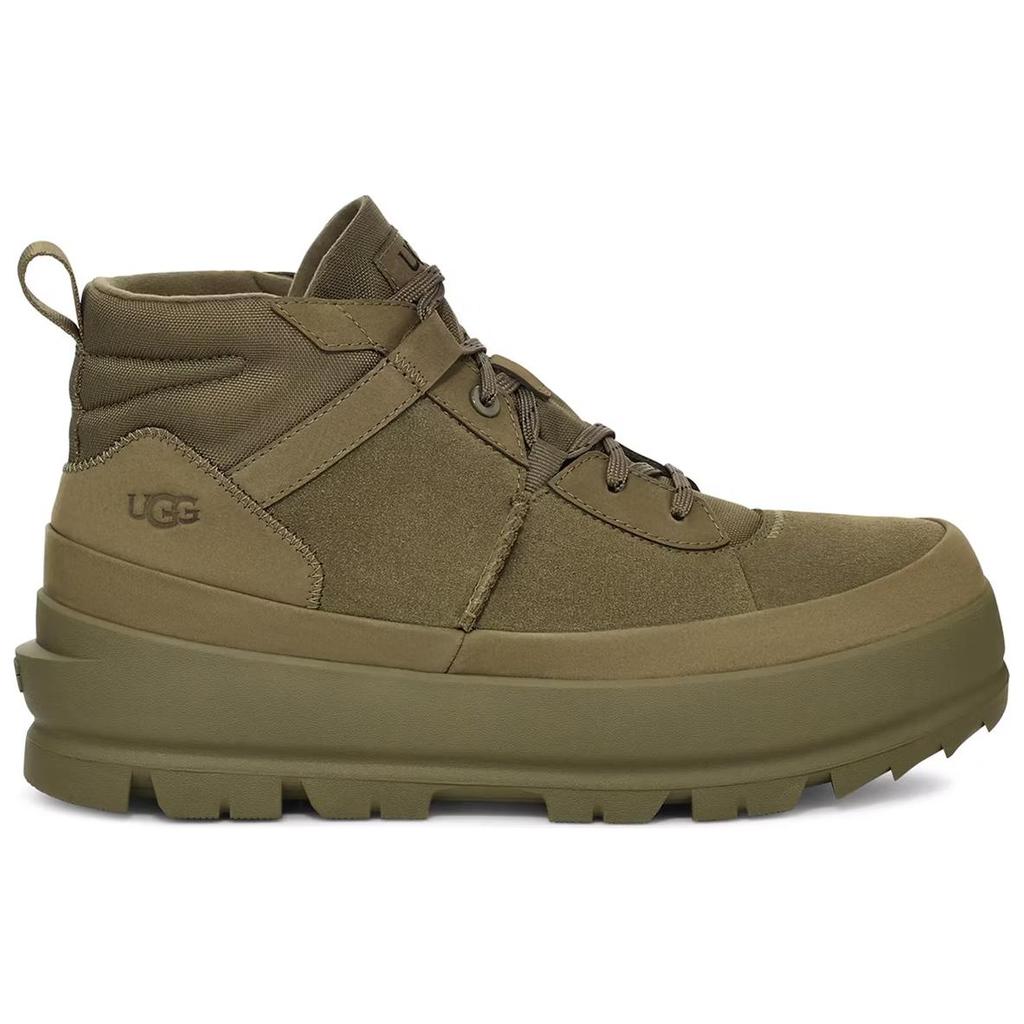 UGG Fashion Round Toe Short Martin Boots Men boots Green 1158214-SDC
