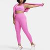 Nike Universal Solid Color Logo High Waist Leggings Women Leggings Playful-Pink DQ5897-675