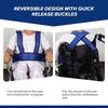 Breathable Mesh Wheelchair Safety Belt Non-Slip Adjustable Straps Fall Prevention Band Comfortable 360° Design Elderly Seat Belt