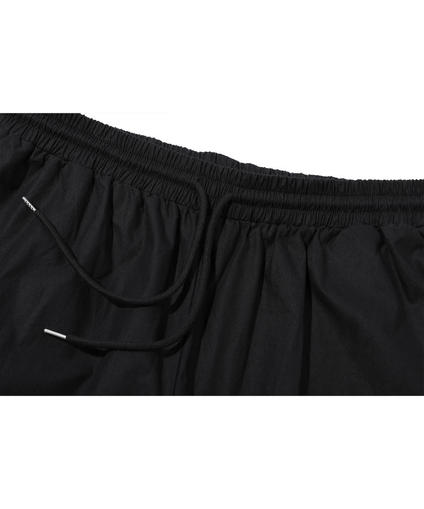 CPGN STUDIO Weite Cargohosen Schwarz