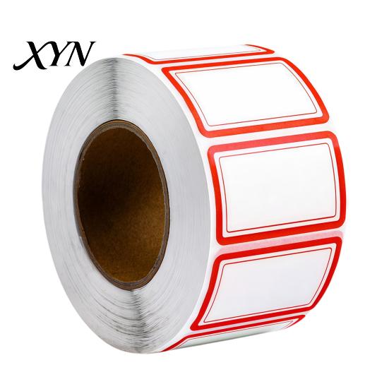 Self-Adhesive Name Tags 500 Pcs Label Stickers, Color Coding Tags, Waterproof No Residue Labels Removable for Handwriting File Folders, Price Shelves