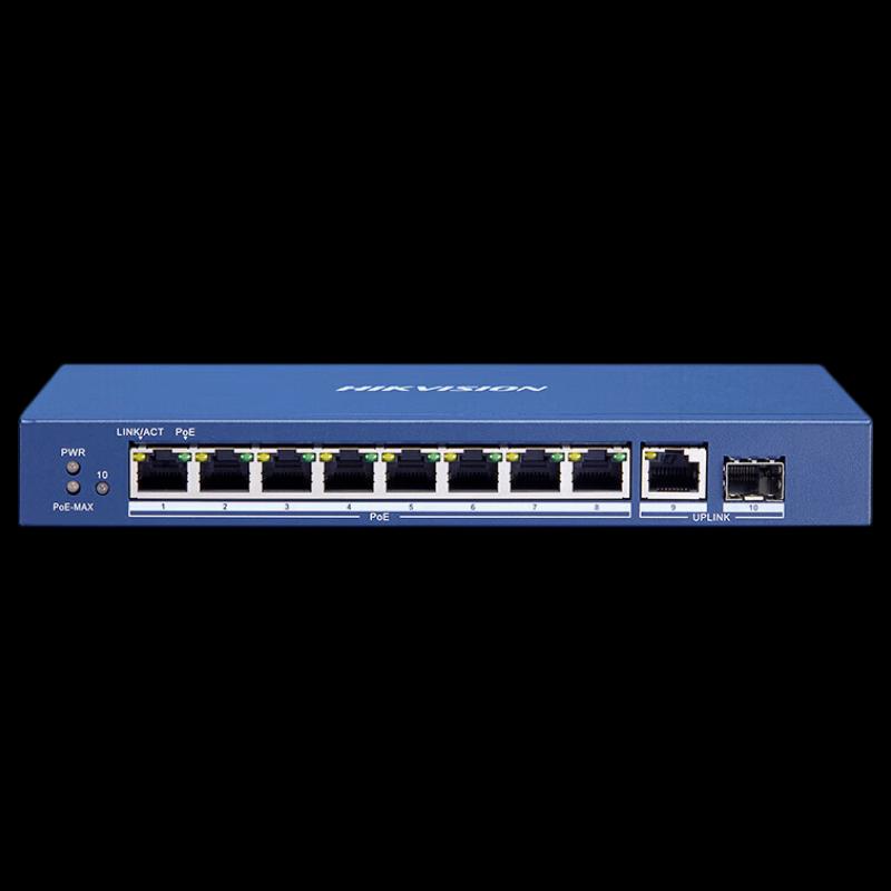 

Hikvision 10-Port Gigabit PoE Unmanaged Switch