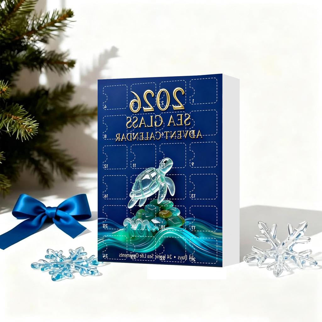 Portachiavi Acrilico Piatto 2D Calendario del Conto alla Rovescia - -Giorno Sorpresa Set di Portachiavi