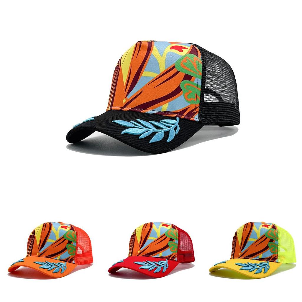 Graffiti Baseball Cap Made Of Cotton With Uv Protection For Casual Outings