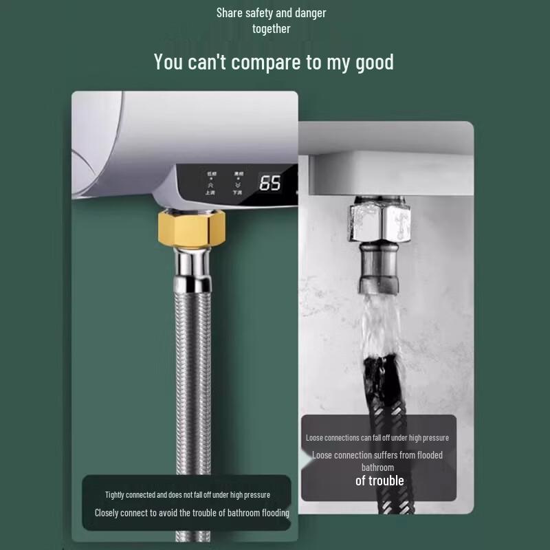 Stainless Steel Braided Inlet Hose YT-7