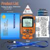 Three-in-One Network Optical Power Meter Tester AUA-MC7/M5: Mini Optical Wave Meter & Light Source Inspection (-70~+10dBm)