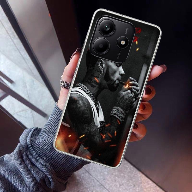 Anuel AA Real H-Hasta La M-Muerte Handyhülle für Xiaomi Redmi Note 15 14 14S 13 12S 12 Pro Plus 11S 11 10S 10 4G Hülle 11E 11T 5