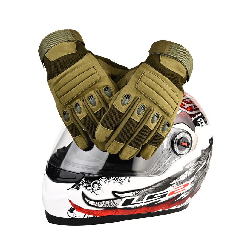 Protective Non-slip Motorcycle Riding Gloves M (2-pack)