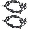 2 Pcs ABS Wheel Speed Sensor Compatible with Jeep Wrangler 3.6L 3.8L 2007 2008 2009 2010 2011 2012 2013 2014 2015 2016 2017, Replacement for