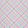 Outdoor Dekostoffe Oxford - Motiv Kariert Pastell