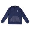 Originals Budo Trefoil Logo Print Hooded Jacket Men Jacket Dark-Blue AZ6363