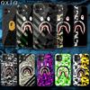 Bape Sharks Fashion Brand Case For iPhone Samsung Galaxy Redmi Note S 17 16 15 14 13 20 24 25 54 Pro Max Ultra Fe Tempered Glass Cover