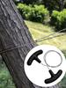 70CM Manual Steel Rope Chain Saw with Finger Handle Steel Wire Saw Manual Cutting Chain Saw for Practical Survival Gear