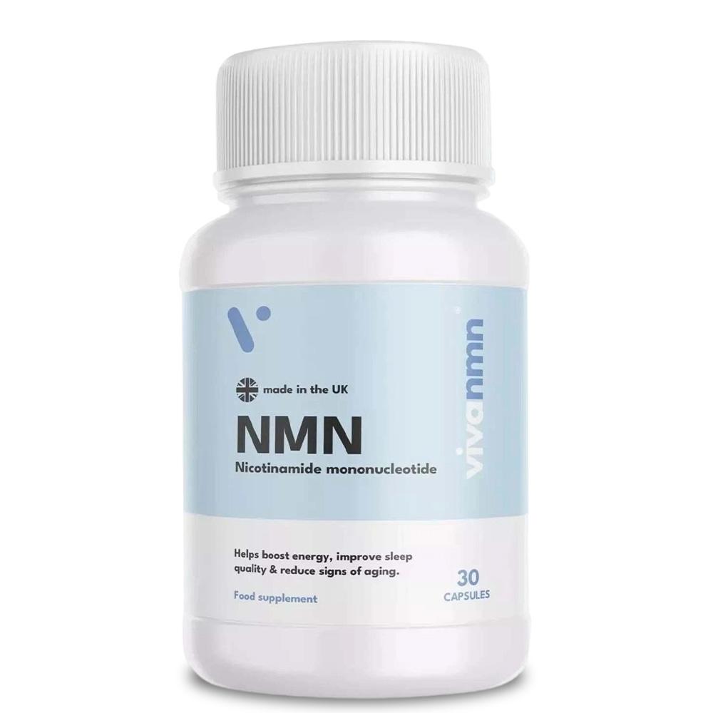 NMN Nicotinamide Mononucleotide 500mg, 30 Capsules Food Supplement