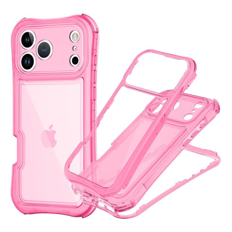 Neu für Apple für IPhone17promax Taillen-Schönheit Luftkissen Drei-in-eins Feines Loch Rundum-Handyhülle Kamera