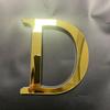 10cm Gold 26 English Letters DIY 3D Mirror Acrylic Wall Stickers, Home Retro Wall Art Decor For Party Wedding Christmas