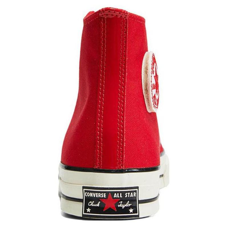Converse Chuck Taylor All Star 70 Hi Year Of The Rabbit 2023 Breathable High Top Espadrilles Unisex Red