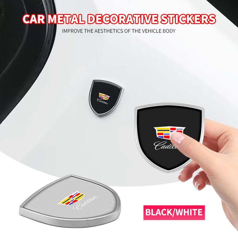 Car Styling 3D Metal Emblem Body Window Sticker Decal For Cadillac Escalade CTS ATS SRX XT4 XT5 XT6 STS XTS SLR CT4 CT5 CT6 Dl1