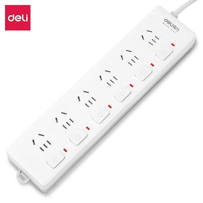 6- Steckdosenleiste mit Einzelschaltern