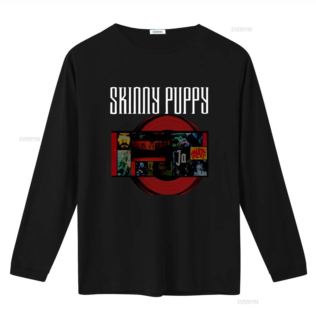 Skinny Puppy T Shirt rock vintage Washed Slightly Versatile Unisex Soft Stylish streetwear fashion Comfortable designer clothes