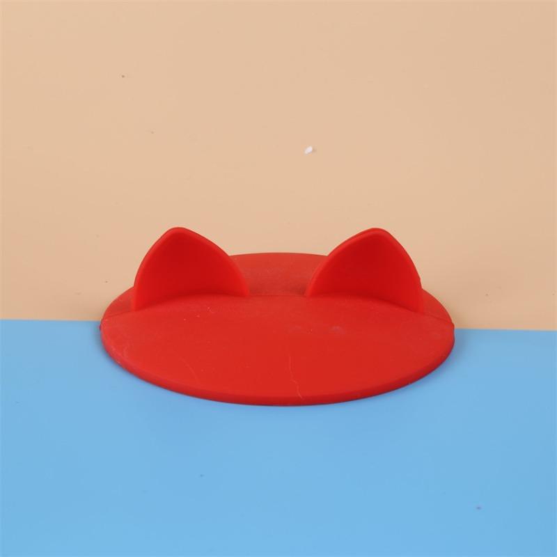 Food-grade Universal Silicone Soft Cover - Dust-proof Cover with Multi-color Short Cat Ears Design