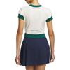 (WMNS) Adidas Originals X Notitle Tennis T-Shirts 'White Green' Women's IN1078