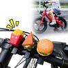 Bicycle Bell Handlebar Kids Bike Cartoon Burger Sandwich Dog Bells Loud Sound