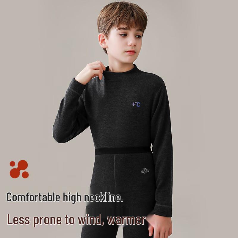 MaoRen Kids' Acrylic Thermal Underwear Set