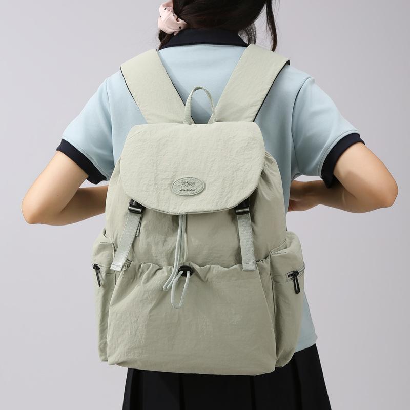 Lightweight backpack women's outdoor camping hiking bag versatile simple casual backpack men and women the same style