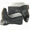 Bottes d'équitation moto vintage Plicana Noir Taille 24.0-24.5cm(UTILISÉ)